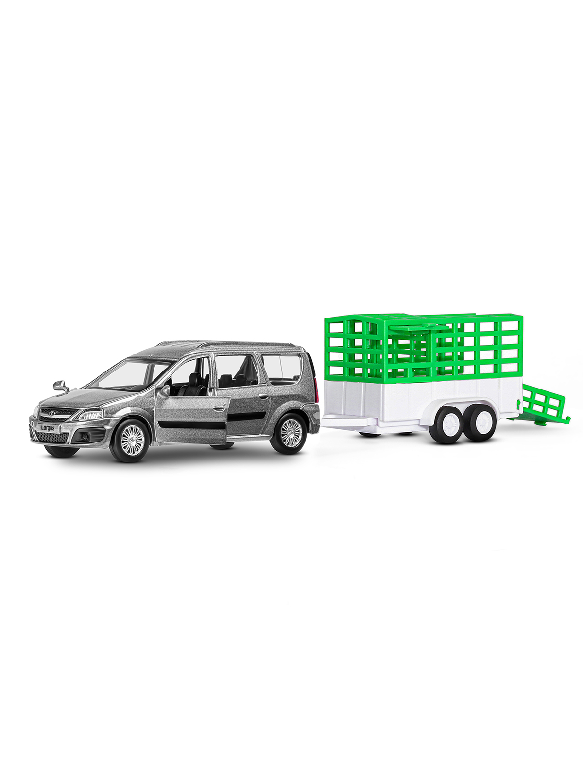 Автомобиль АВТОпанорама LADA Largus 1:43 JB1251628 - фото 6