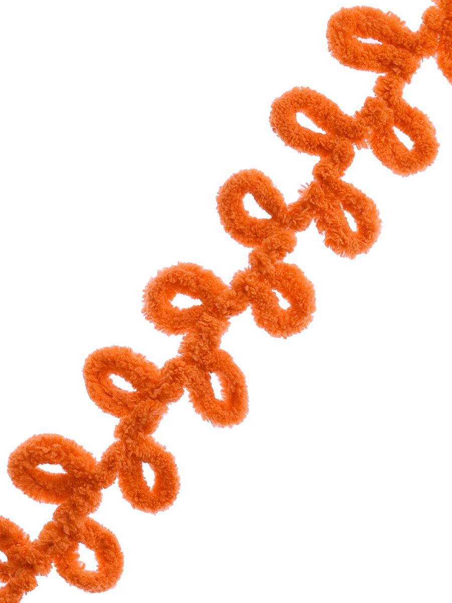 Пряжа для вязания Alize puffy 100 г 9 м микрополиэстер фантазийная плюшевая 6 оранжевый 5 мотков - фото 5