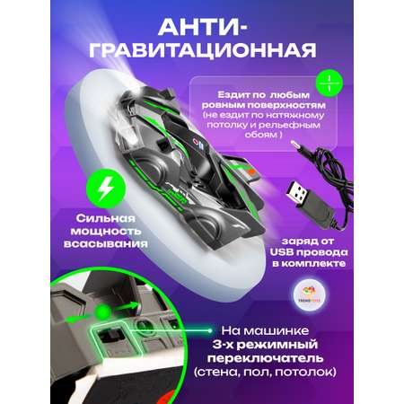 Автомобиль РУ TrendToys Антигравитационная машинка