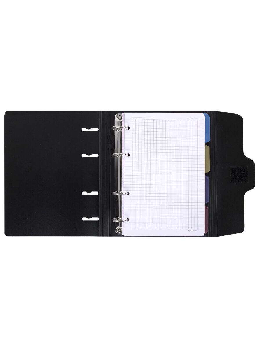 Тетрадь со сменным блоком Brauberg клетка 120 лист. - фото 11