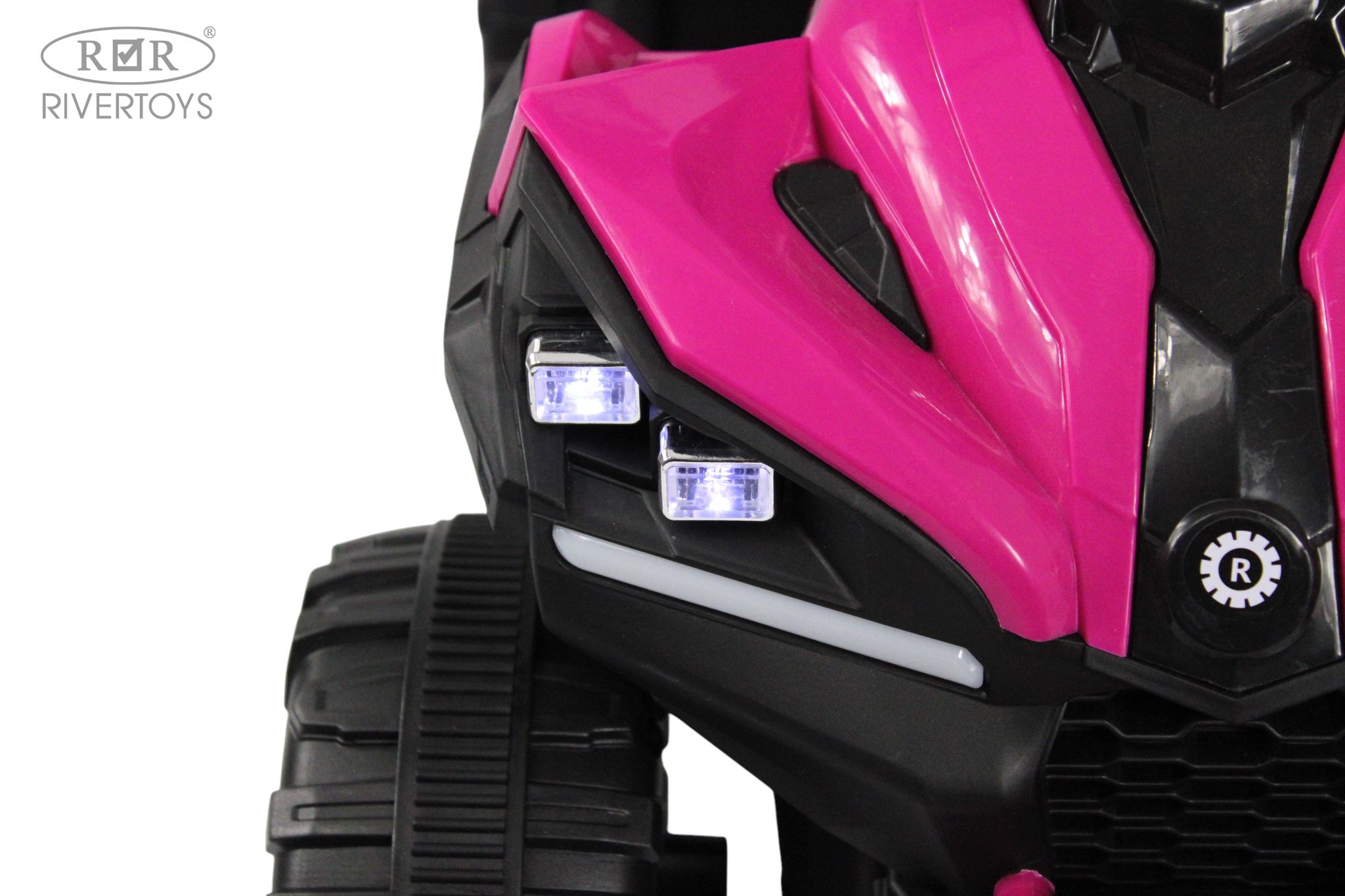 Электромобиль RIVERTOYS F003FF Pink - фото 5