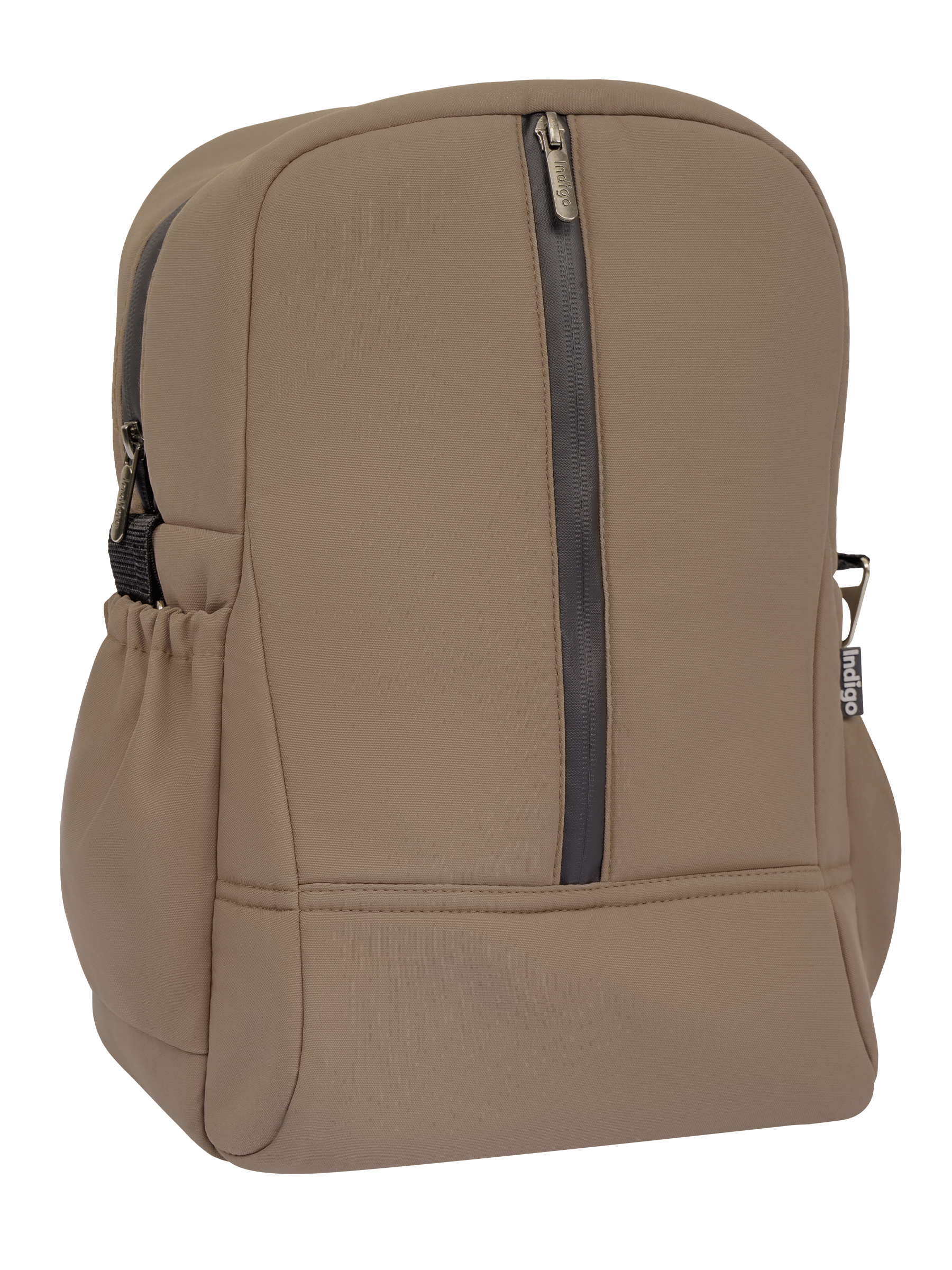 Коляска 3в1 Indigo Solar темно-бежевый - фото 24