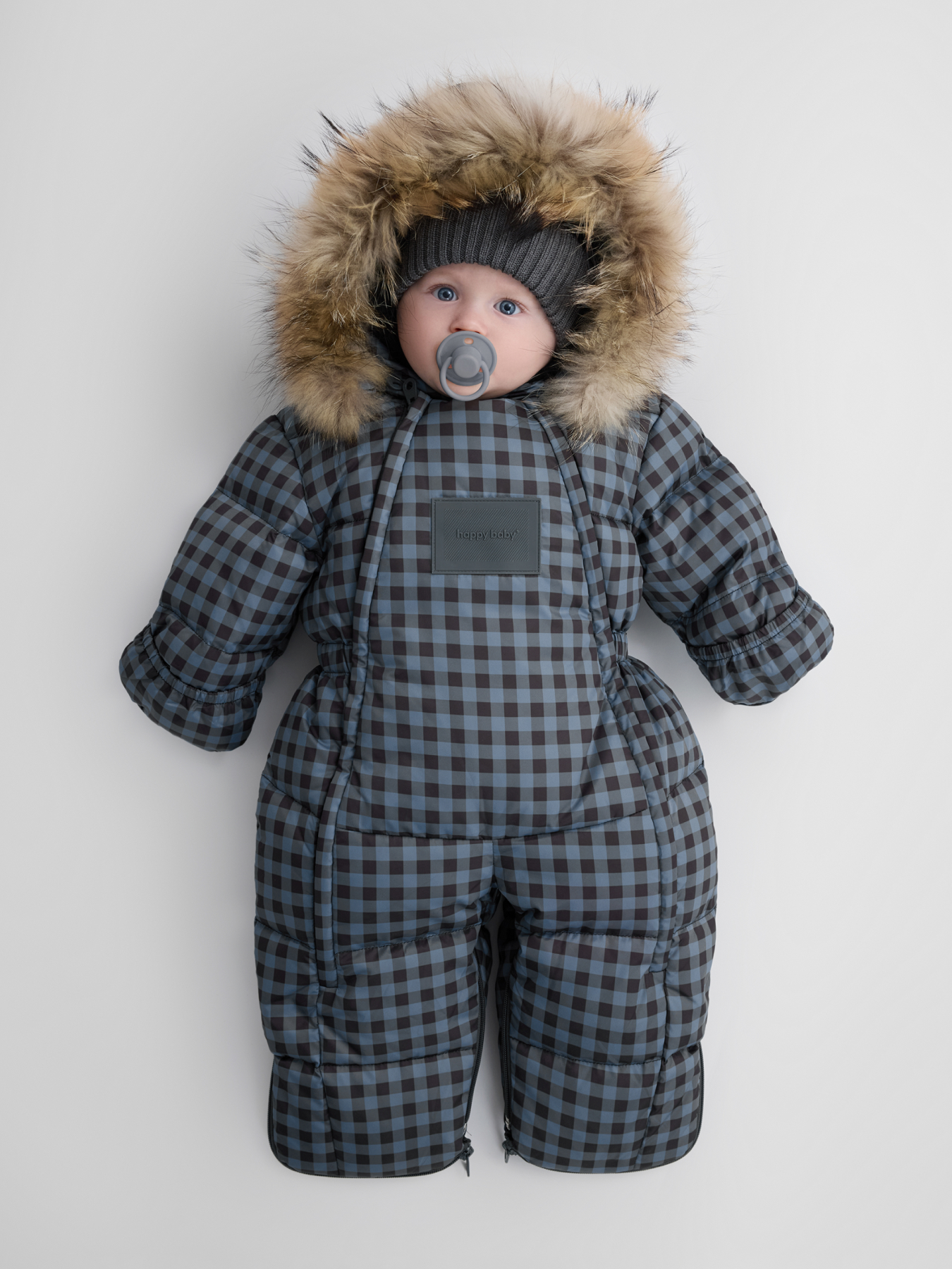 Комбинезон-трансформер Happy Baby 89144-0_blue grey - фото 1