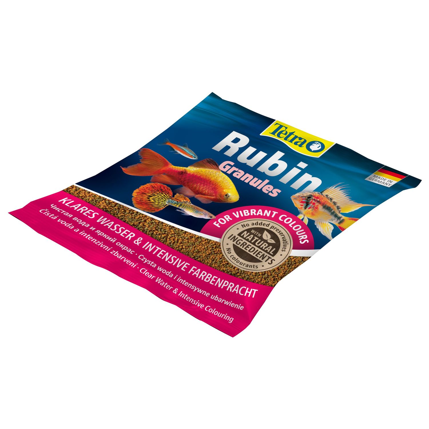 Корм для рыб Tetra 15г Rubin Granules для улучшения окраса всех видов рыб в гранулах - фото 4