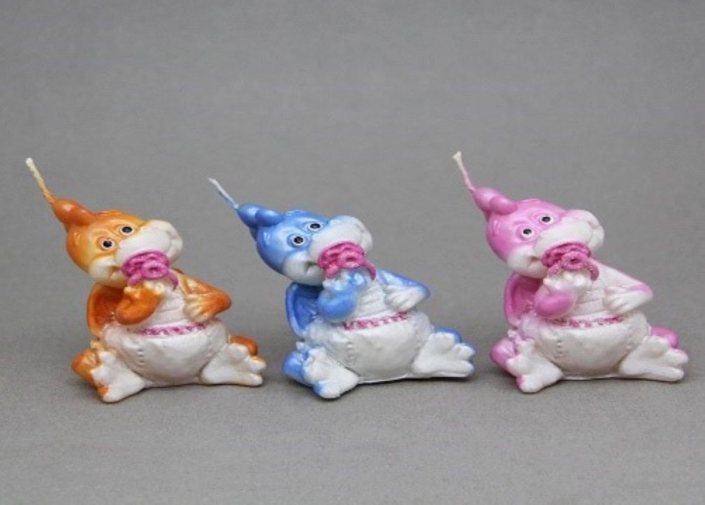 Свеча Дракон малый (55х60х85 вес 49 гр) - фото 1