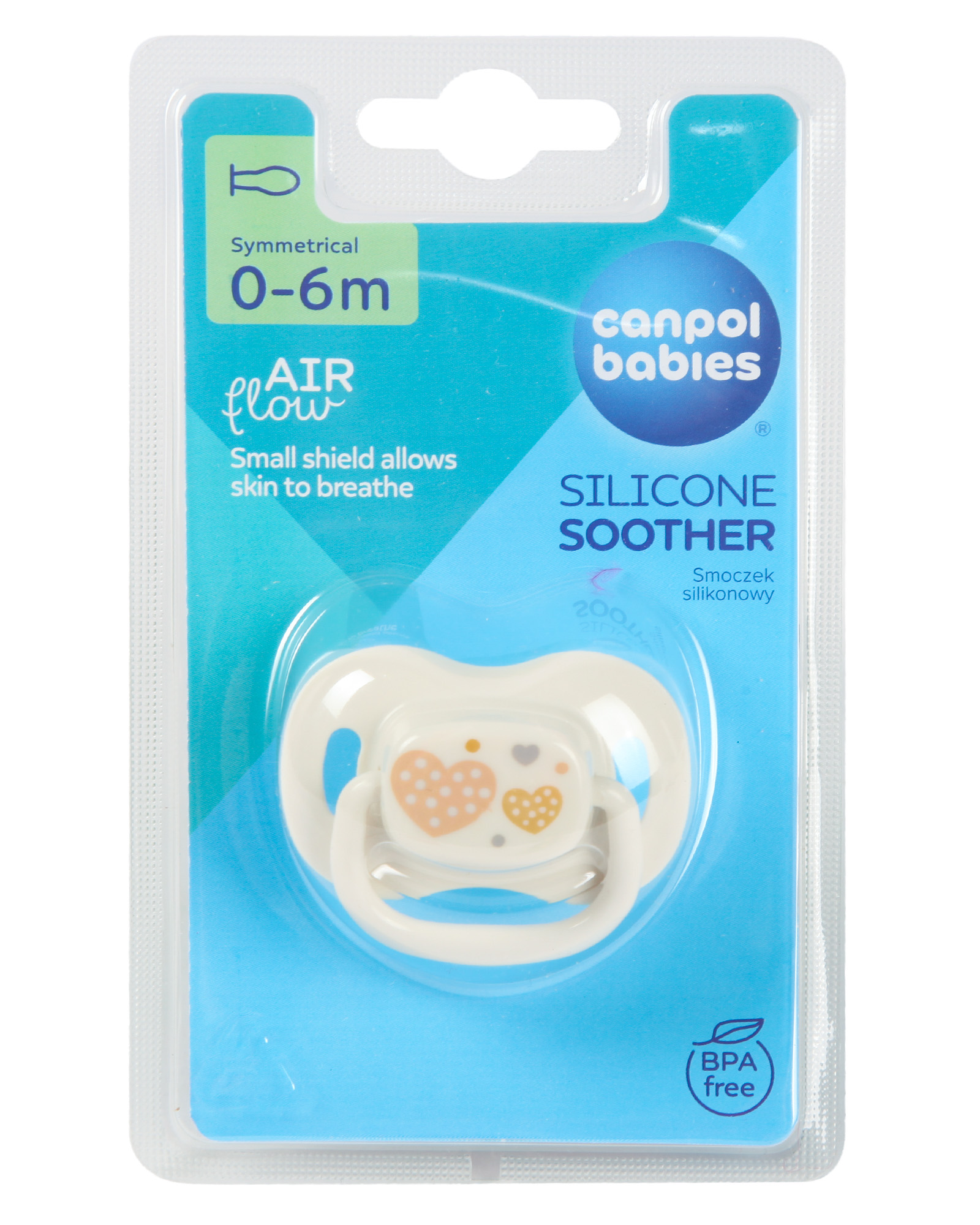 Пустышка Canpol Babies силикон ортодонтическая от 0 мес. - фото 6