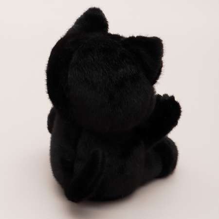 Игрушка мягкая ЭВРИКА Кот Хулиган черный
