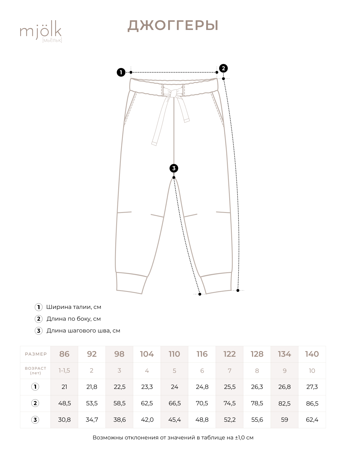 Брюки Mjolk 4886605 - фото 4