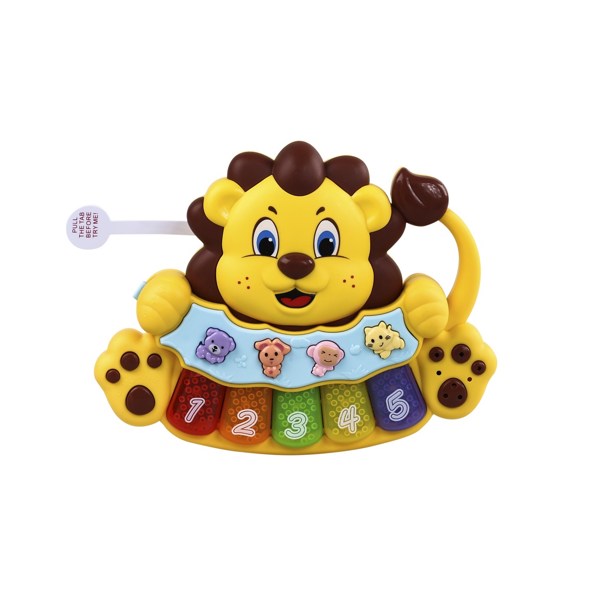 Игрушка музыкальная Mioshi Милый львёнок пианино - фото 2