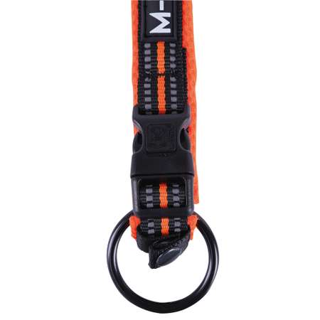 Ошейник для собак M-Pets S Оранжевый-Черный 10817299