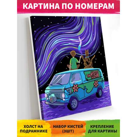 Картина по номерам Art on Canvas Скуби и Шегги в ассортименте