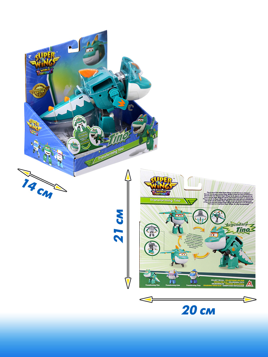 Робот Super Wings Трансформер Тино EU760237 - фото 7