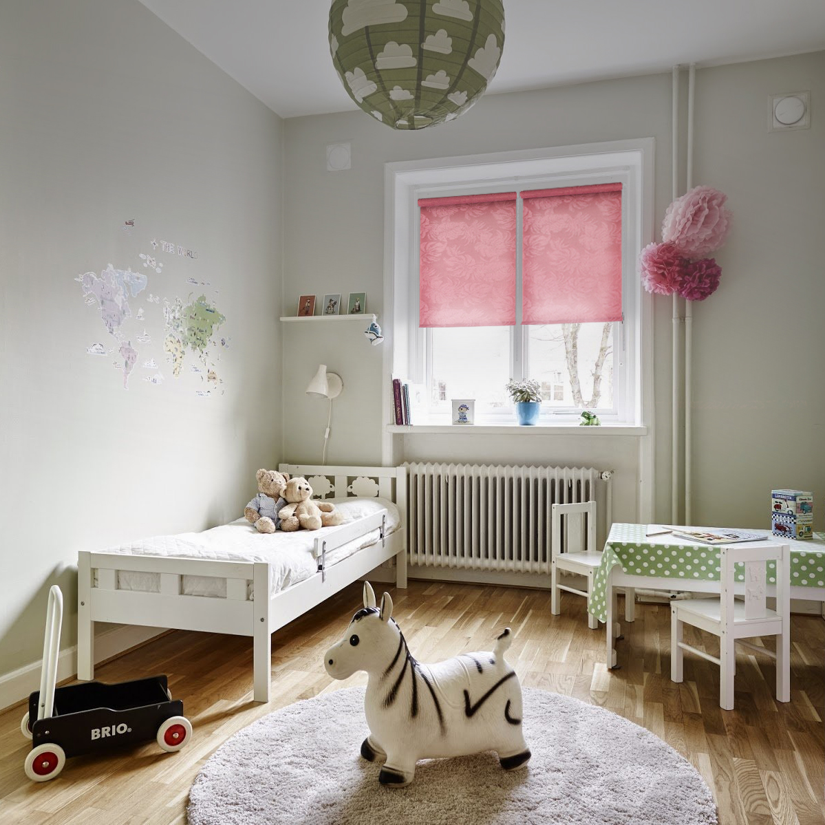 Рулонные шторы Эскар Пальма ягодный 65х160 см - фото 2