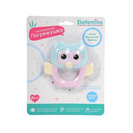 Игрушка Elefantino погремушка