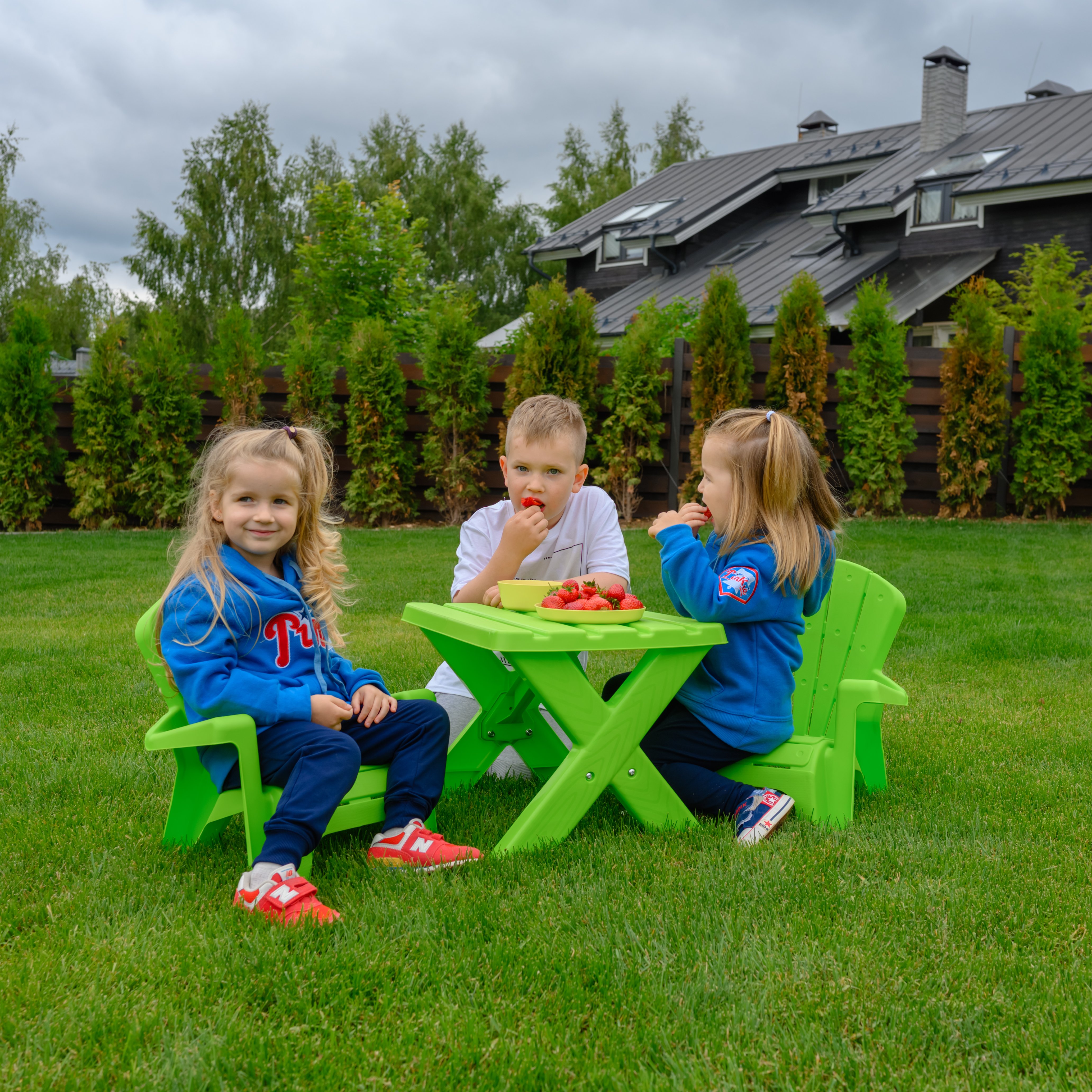 Комплект мебели UNIX Kids Garden Green - фото 9
