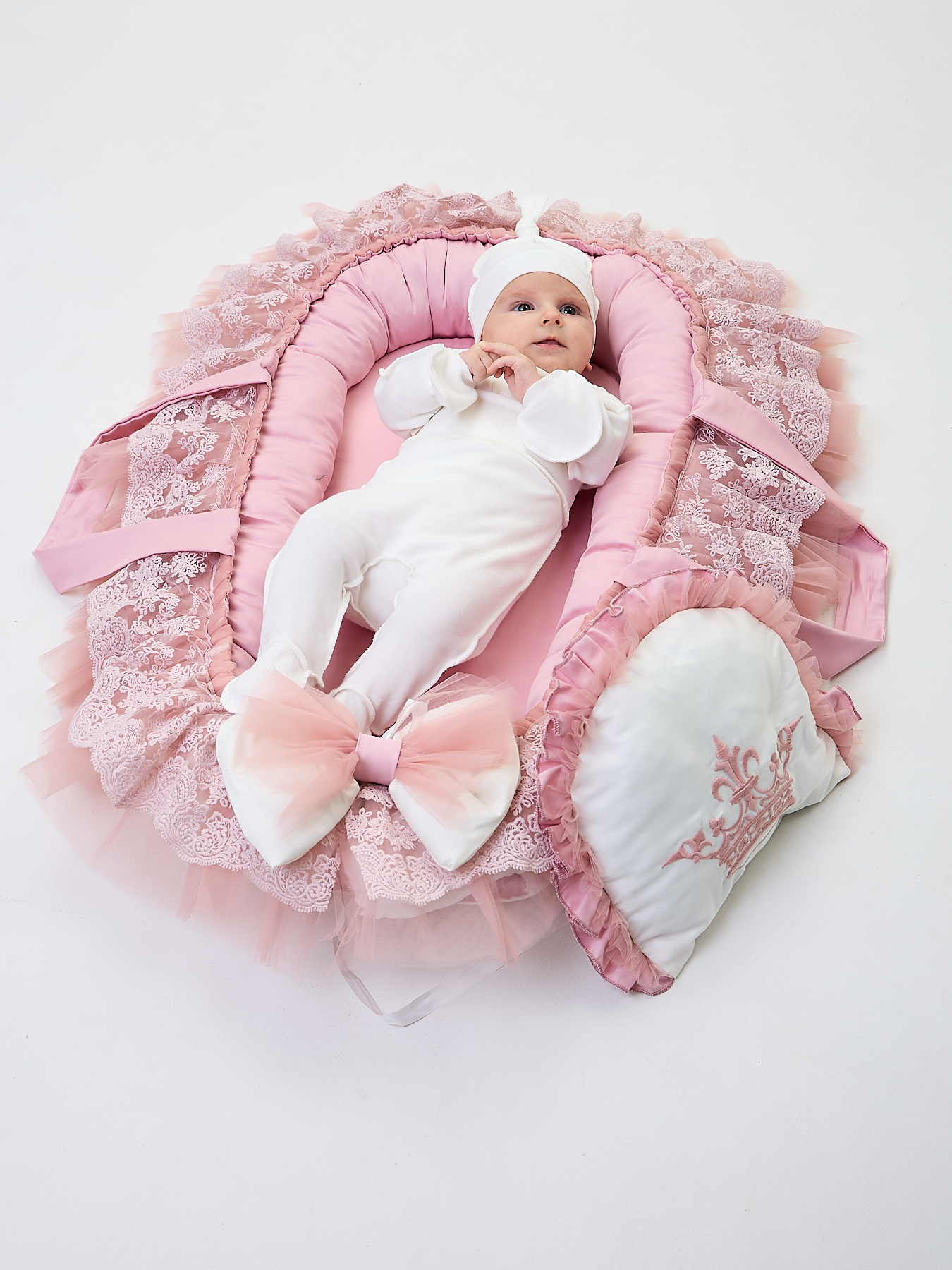 Конверт пеленальный (кокон) ТОСЯ БОСЯ розовый - фото 2