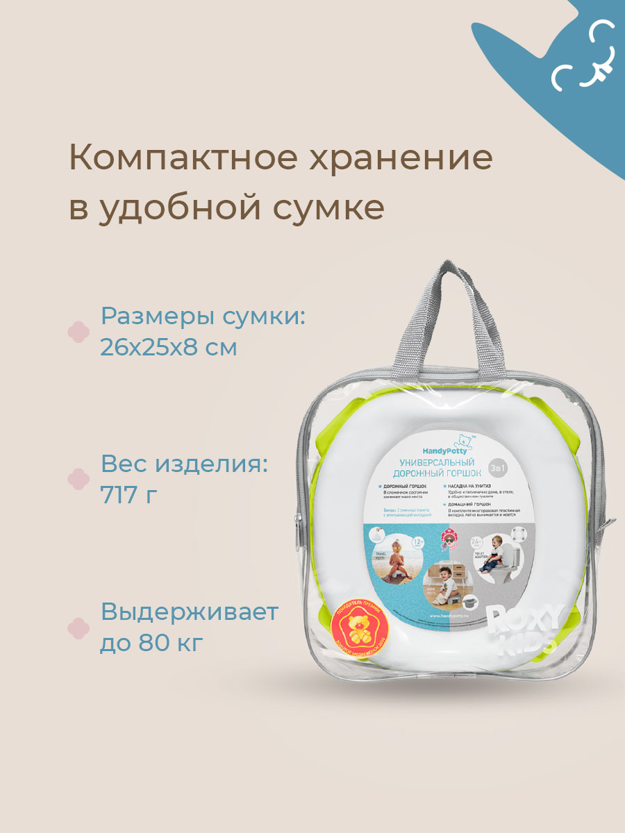 Горшок ROXY-KIDS Дорожный - фото 14
