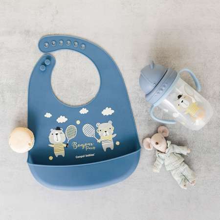 Нагрудник Canpol Babies силикон