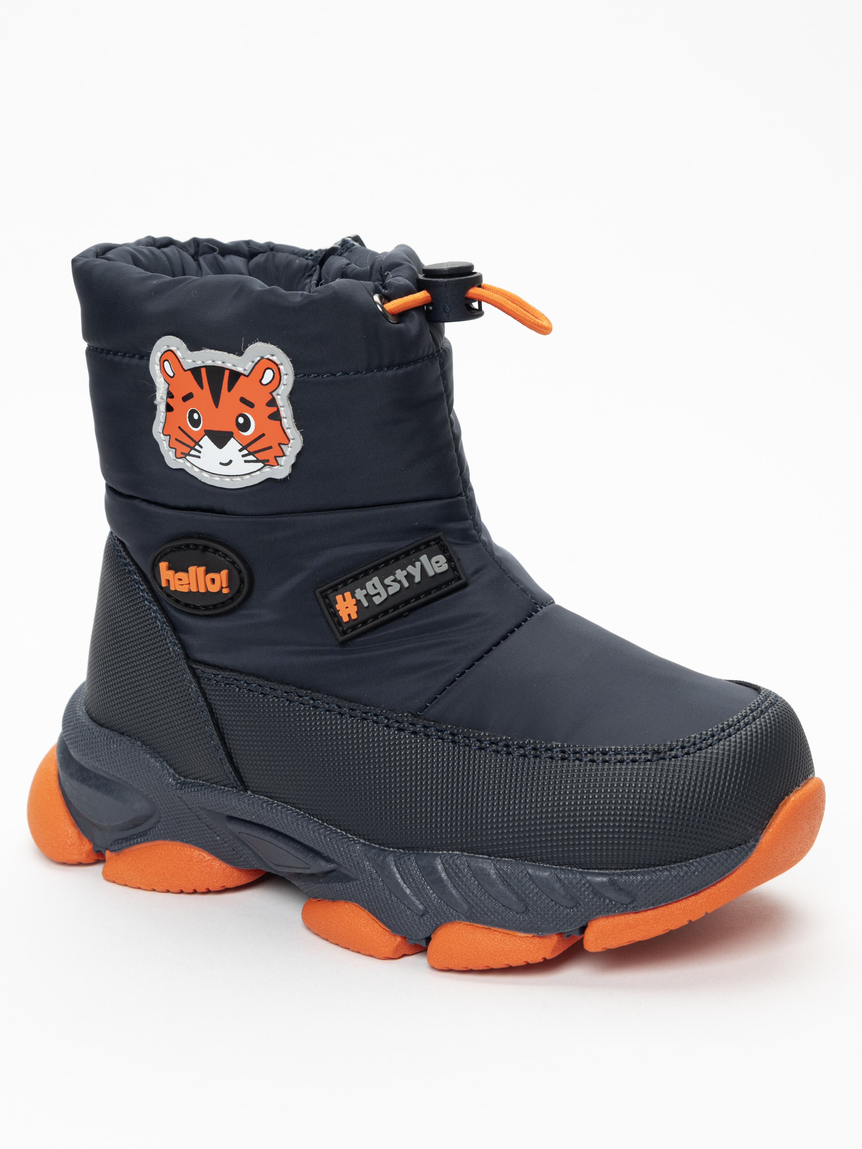 Дутики TikkaGo 6Y14_23001-2_navy-orange - фото 6