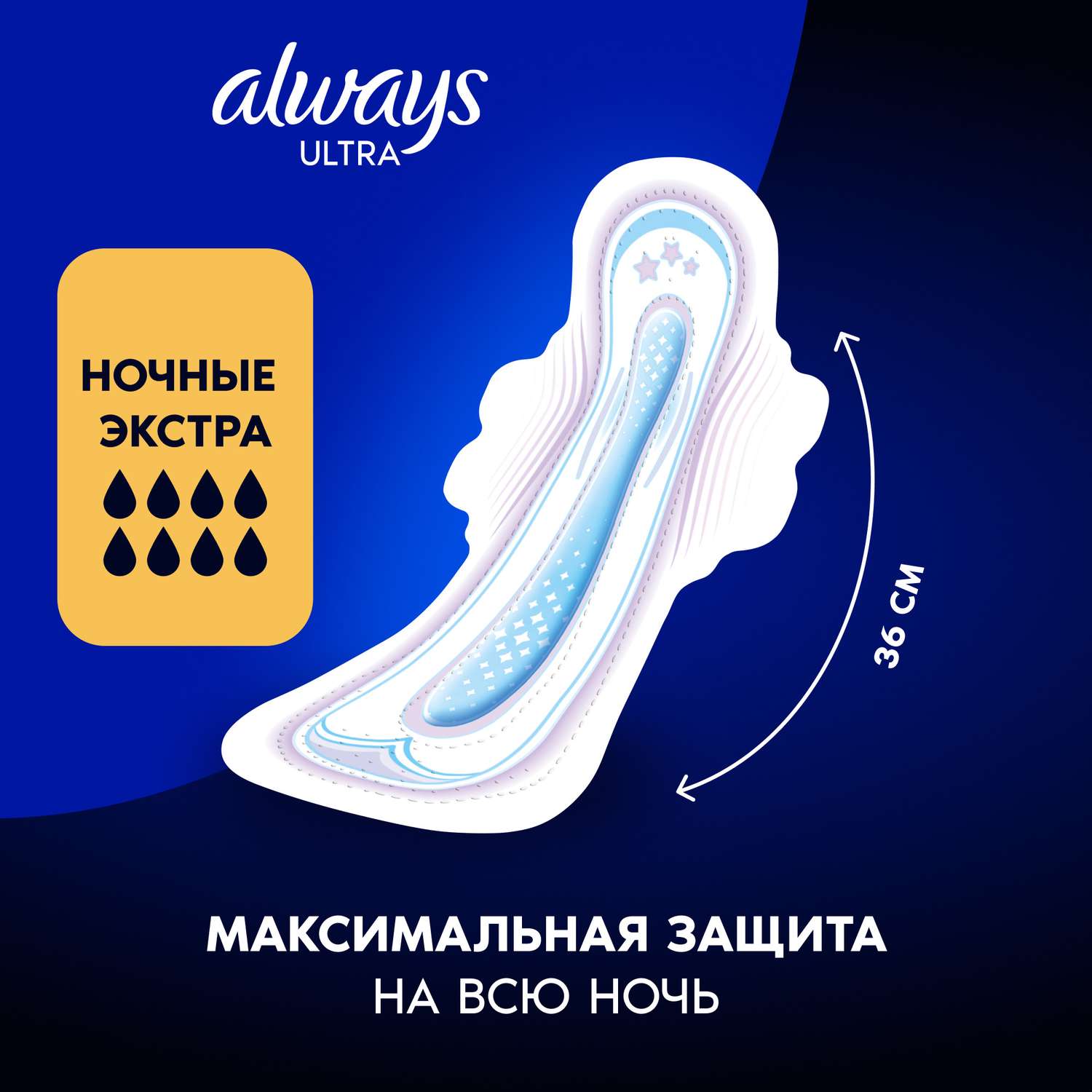 Прокладки гигиенические ALWAYS Ultra Ночные Экстра защита 10шт - фото 10