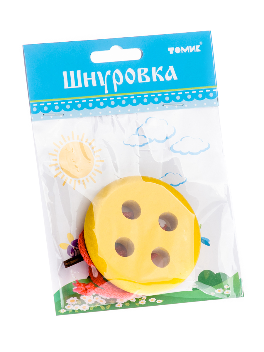 Игрушка Томик шнуровка Пуговица - фото 3