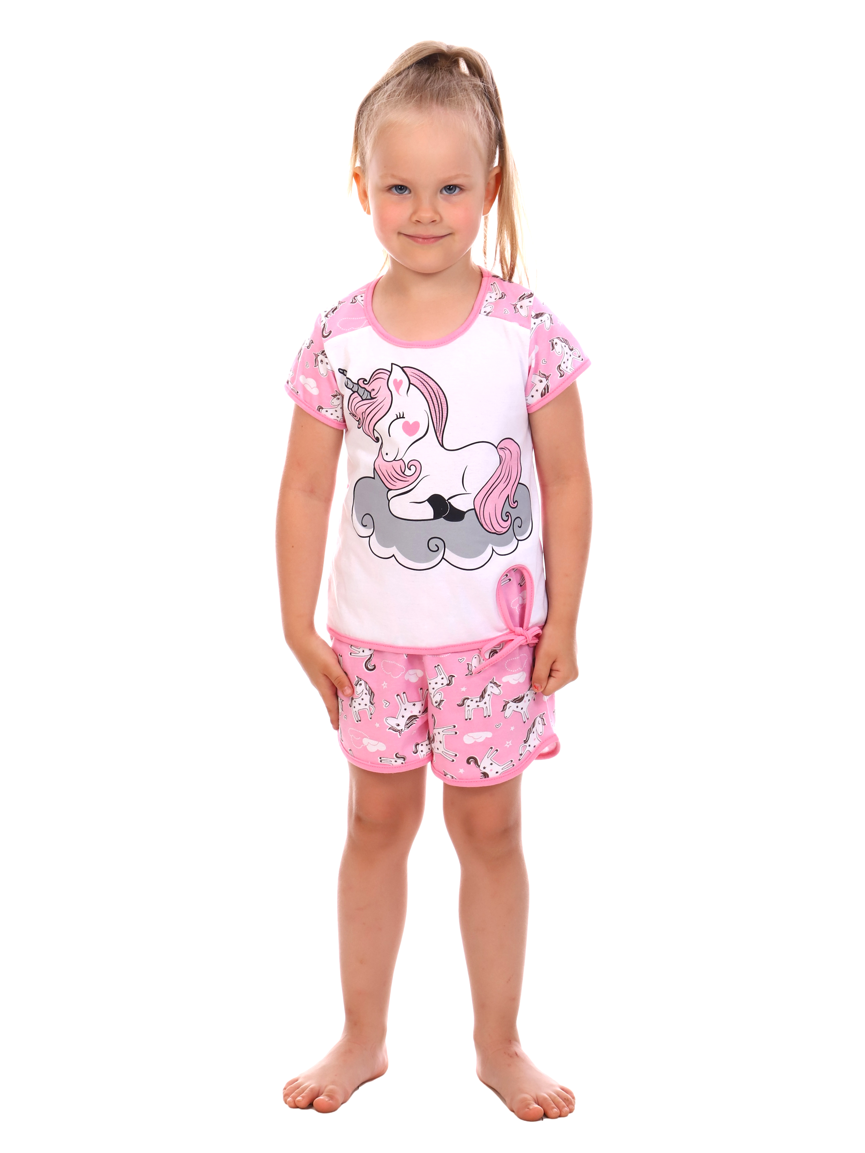 Пижама ДО-Детская Одежда 0022Р/розовый - фото 2