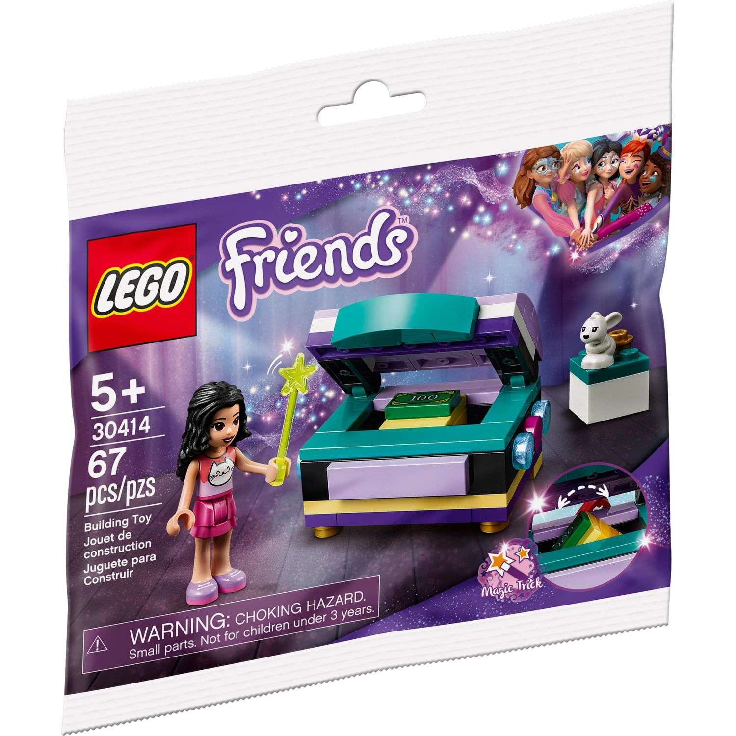 Конструктор LEGO Friends Волшебная шкатулка Эммы 67 дет. - фото 1