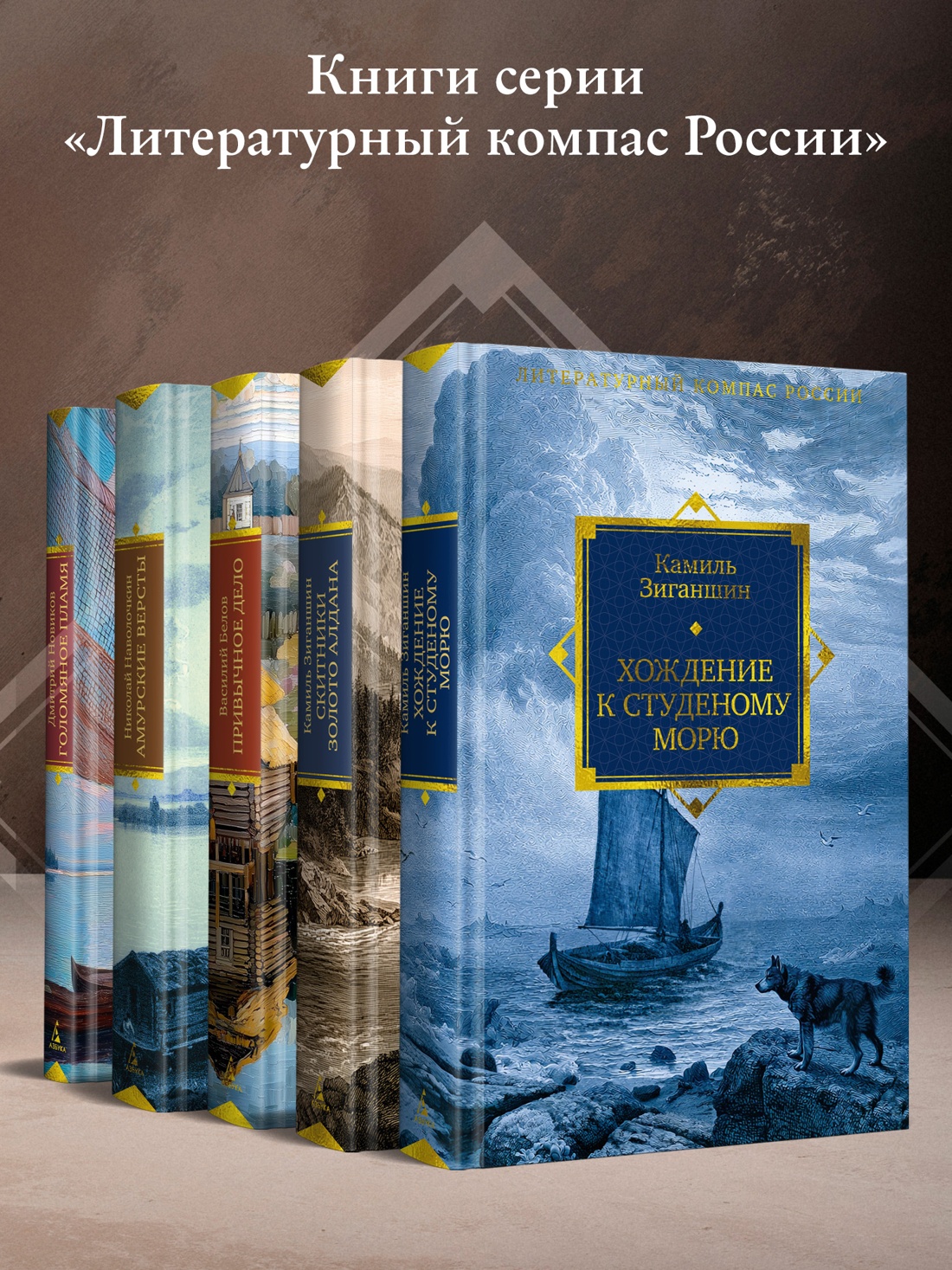 Книга АЗБУКА Литературный компас России Зиганшин К Хождение к Студеному морю - фото 9