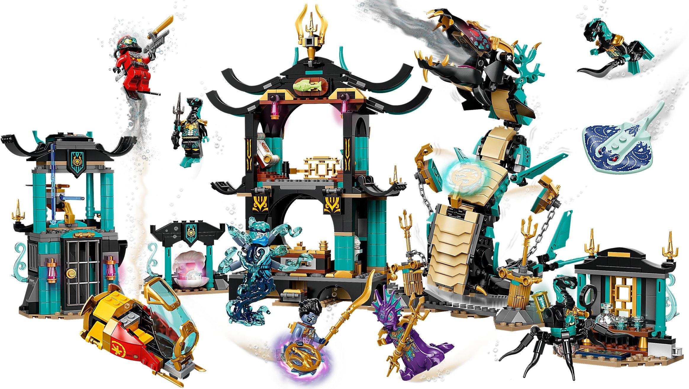 Конструктор LEGO NINJAGO 71755 1060 дет. - фото 9