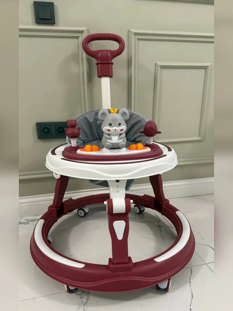 Ходунки EVERFLO красный - фото 1