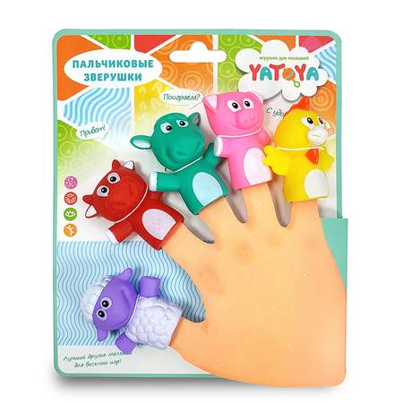 Театр пальчиковый Yatoya Животные с фермы 12289