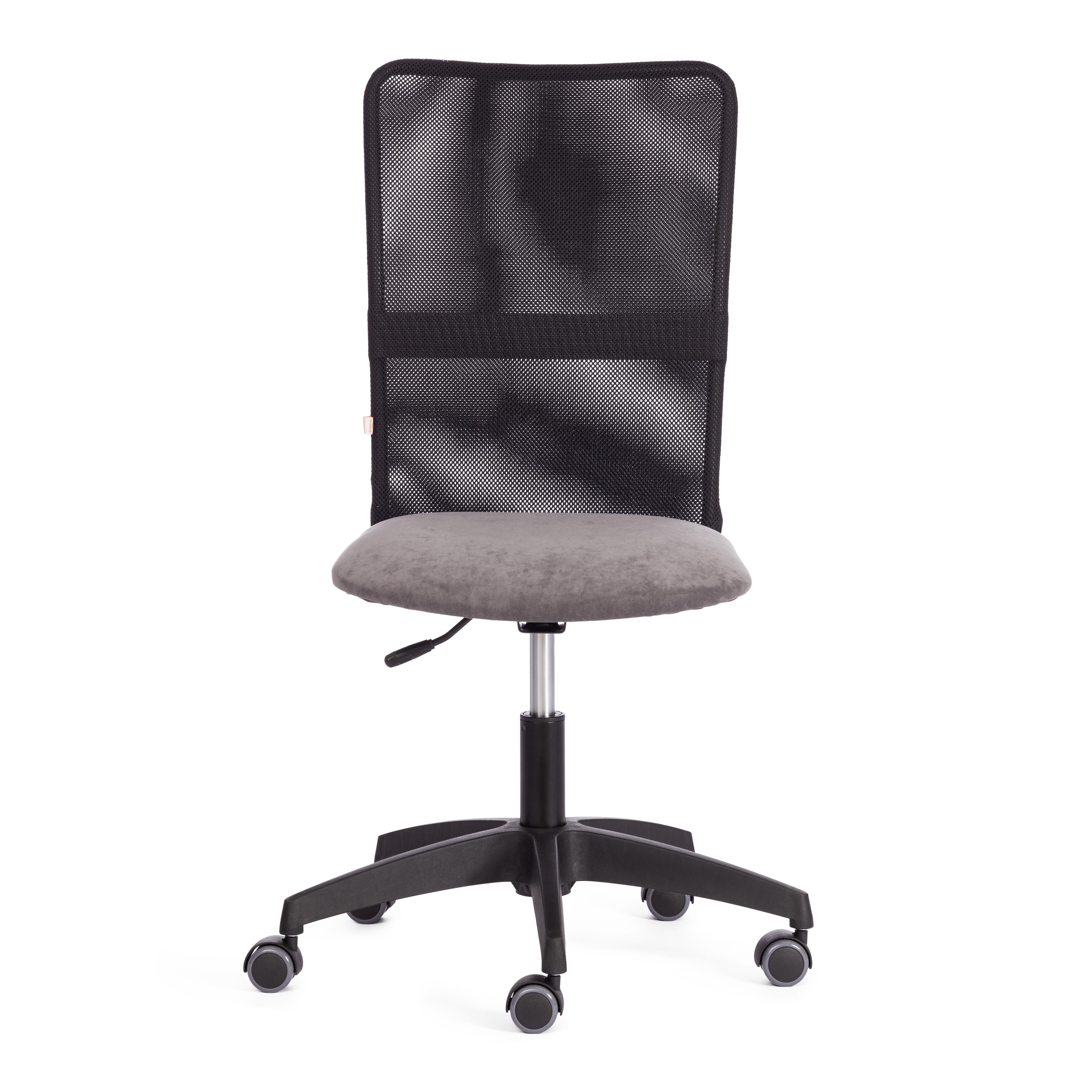 Компьютерное кресло TETCHAIR Старт флок ткань серый черный - фото 13