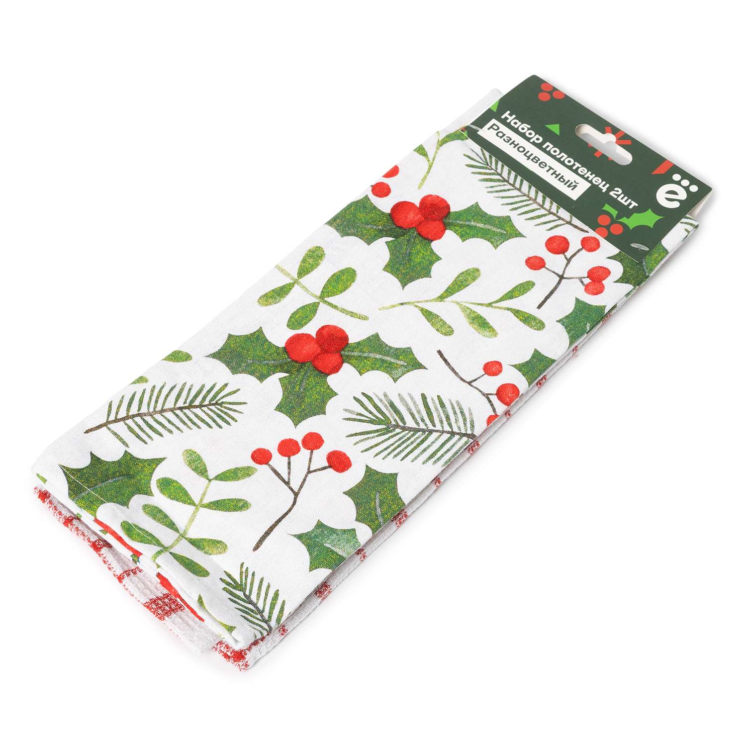 Набор полотенец ё 2шт Остролист - фото 1