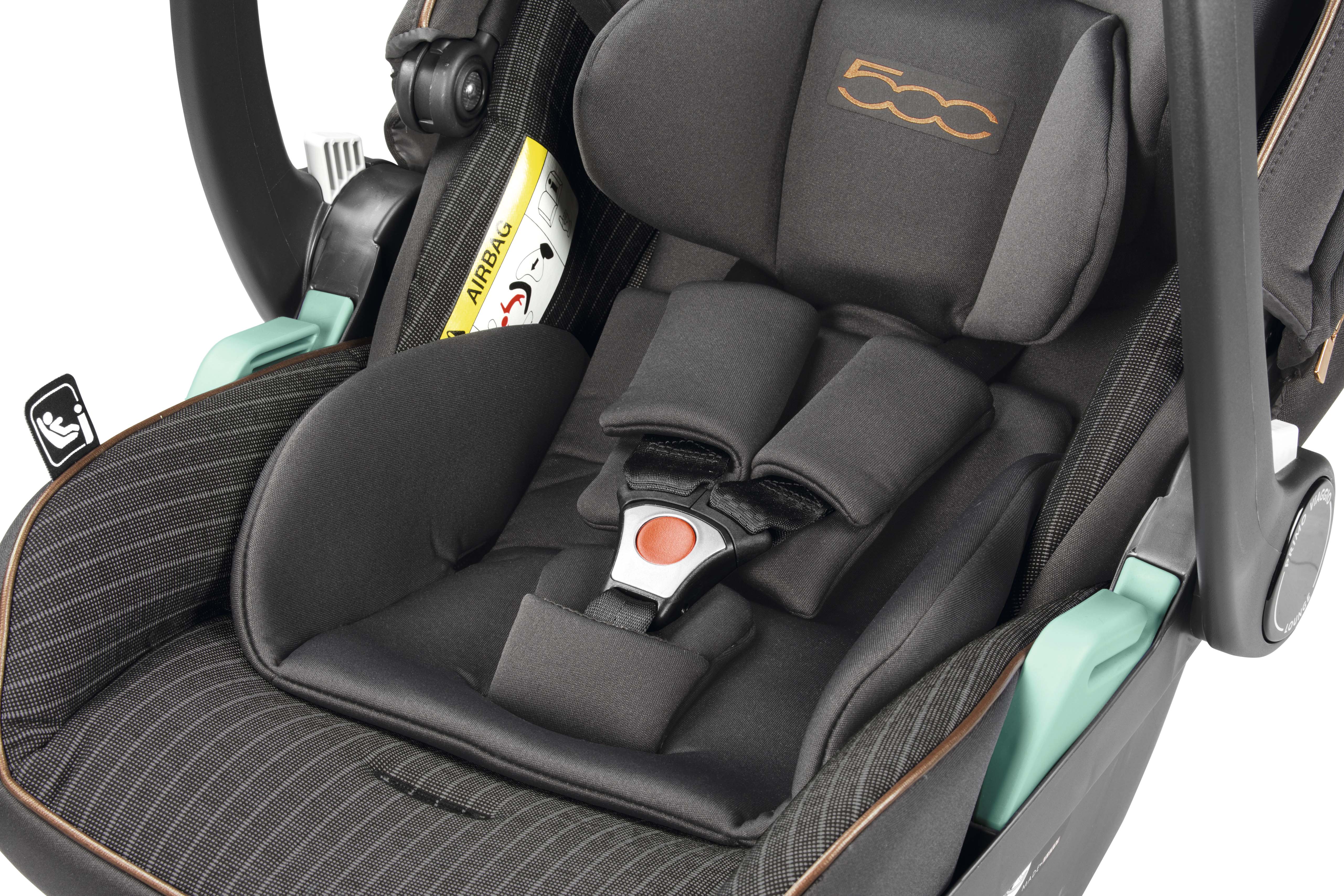 Автокресло Peg-Perego SLK 0 (0 -13 кг) коричневый - фото 8