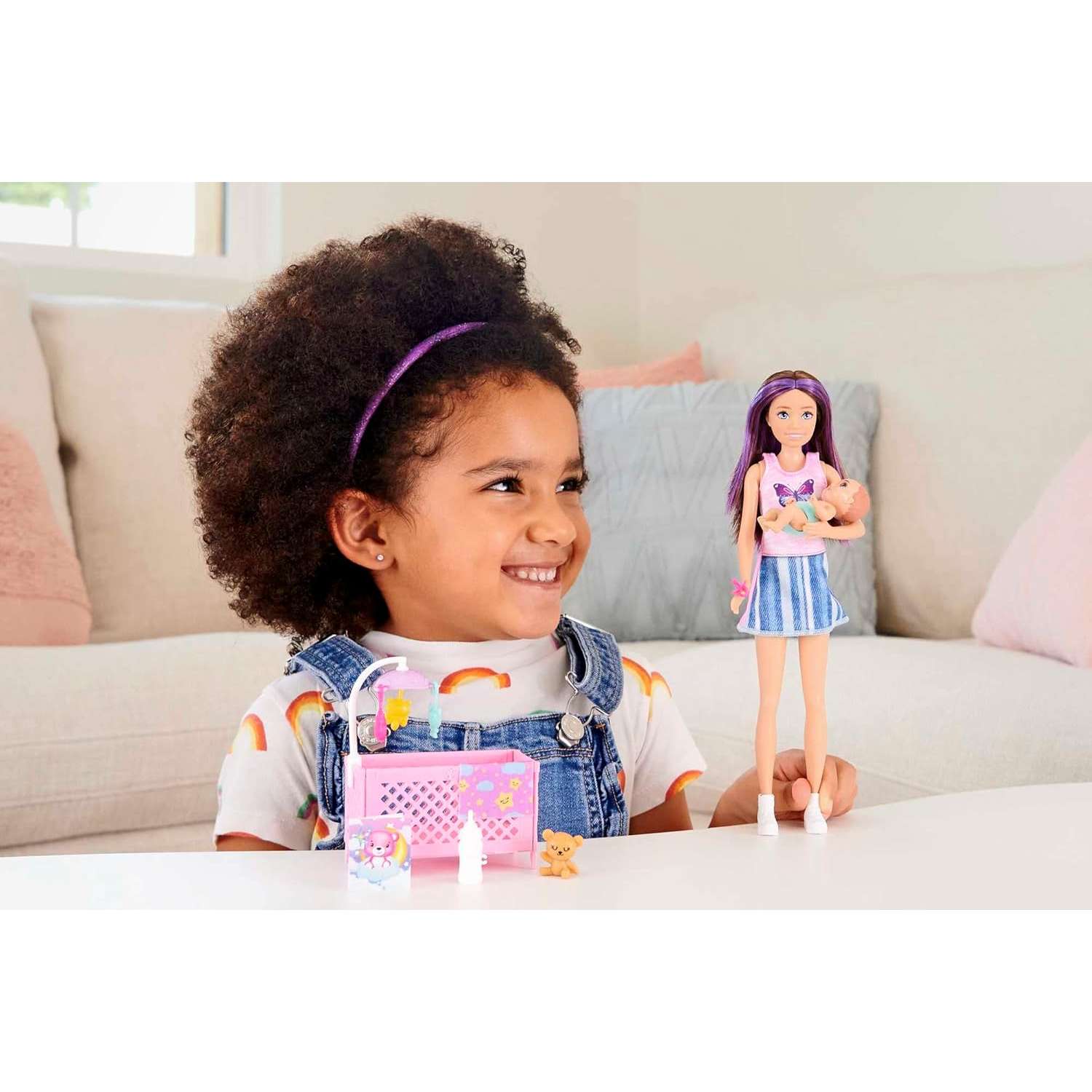 Кукла модельная Barbie Няня FHY97/HJY33 - фото 6