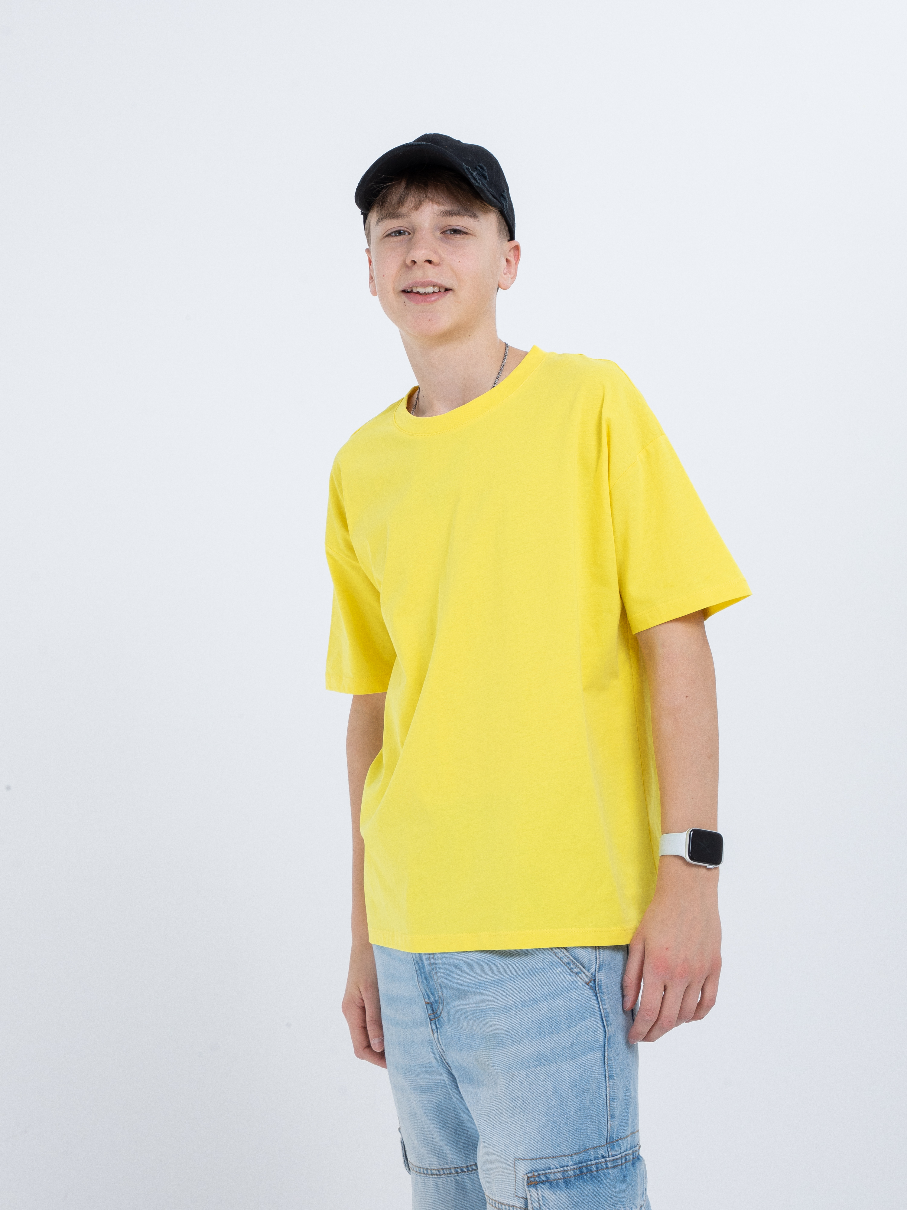 Футболка STELLA MODA 11601._светло-желтый - фото 12