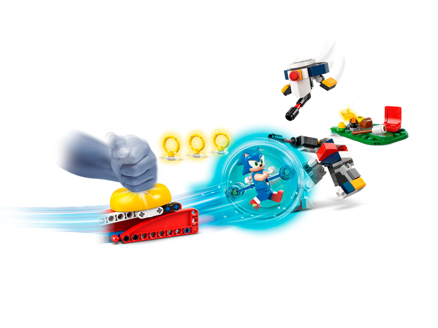Конструктор LEGO Sonic the Hedgehog Соник 77001 177 дет. - фото 4