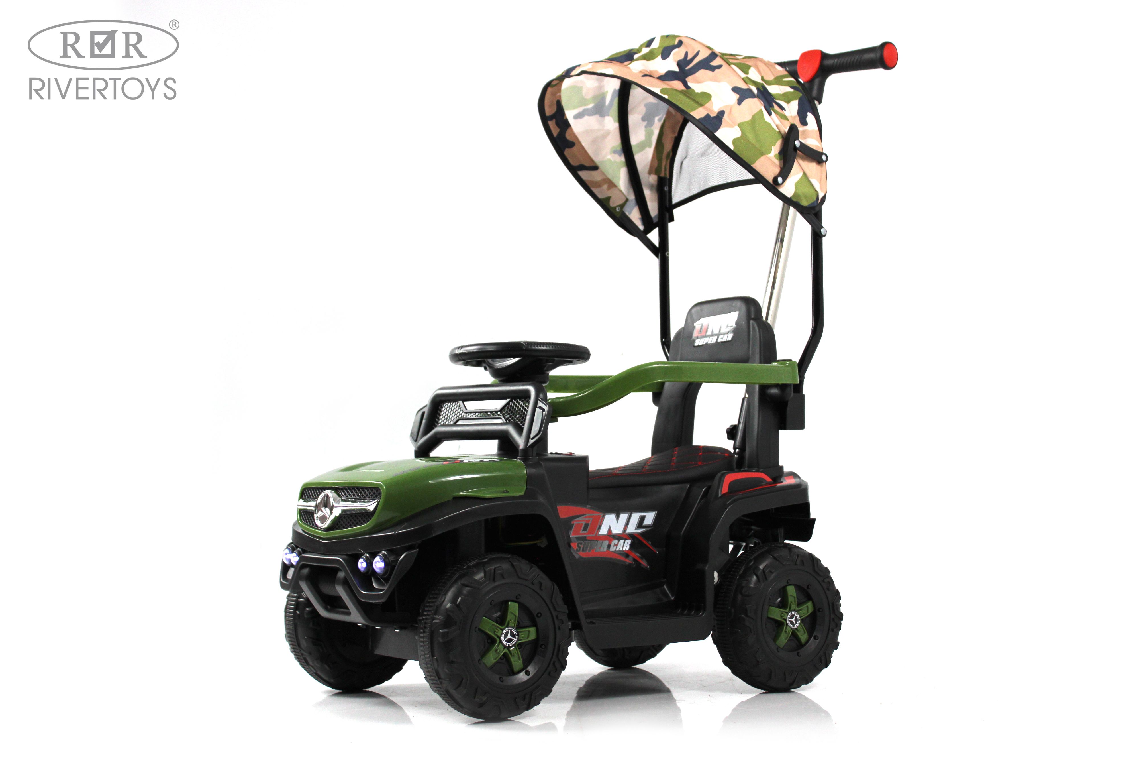 Электромобиль RIVERTOYS G005GG-GREEN С пультом ДУ - фото 16