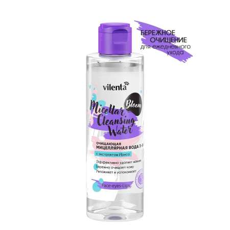 Мицеллярная вода Vilenta для снятия макияжа для лица 200 мл