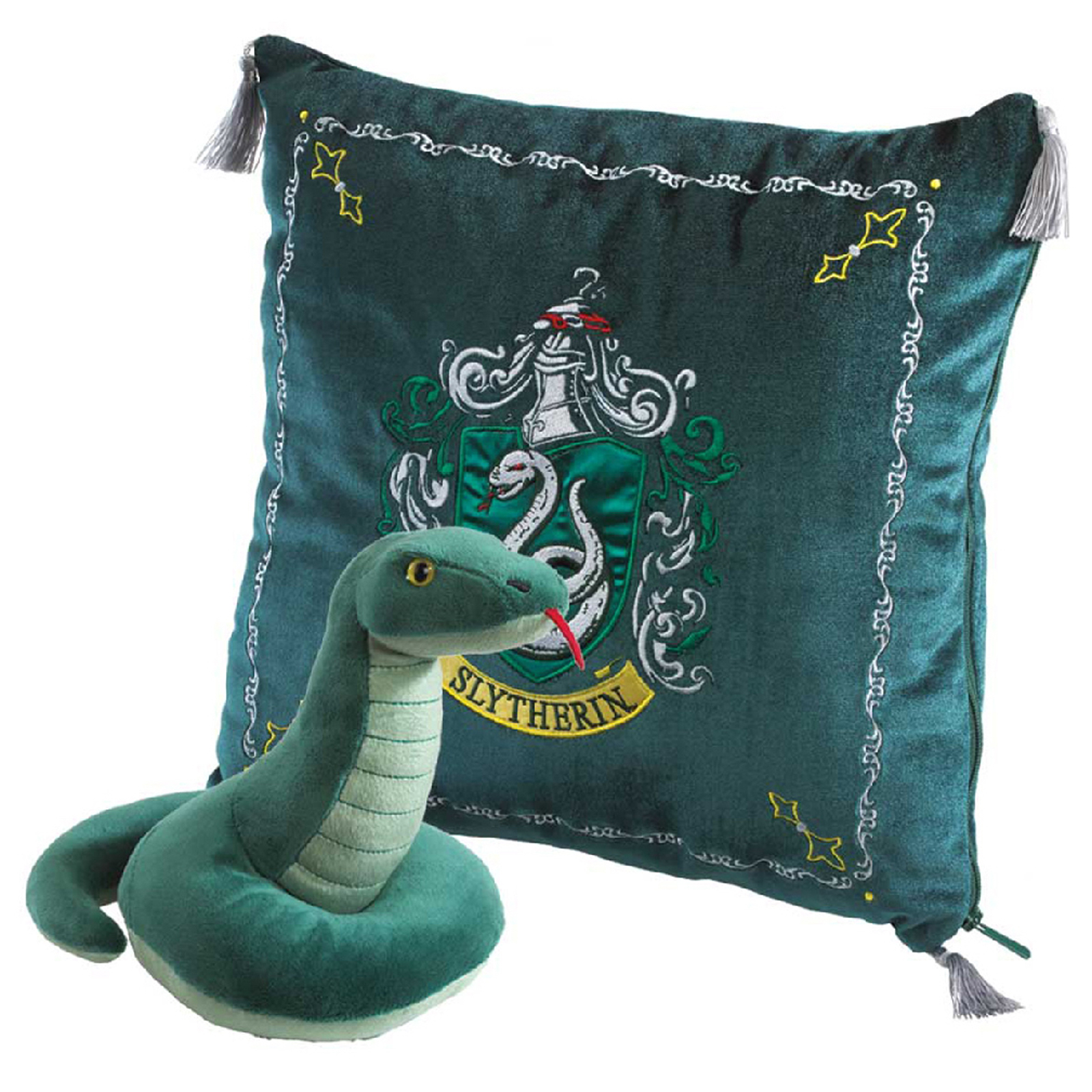 Подушка Harry Potter мягкая игрушка Змея Слизерин - фото 1