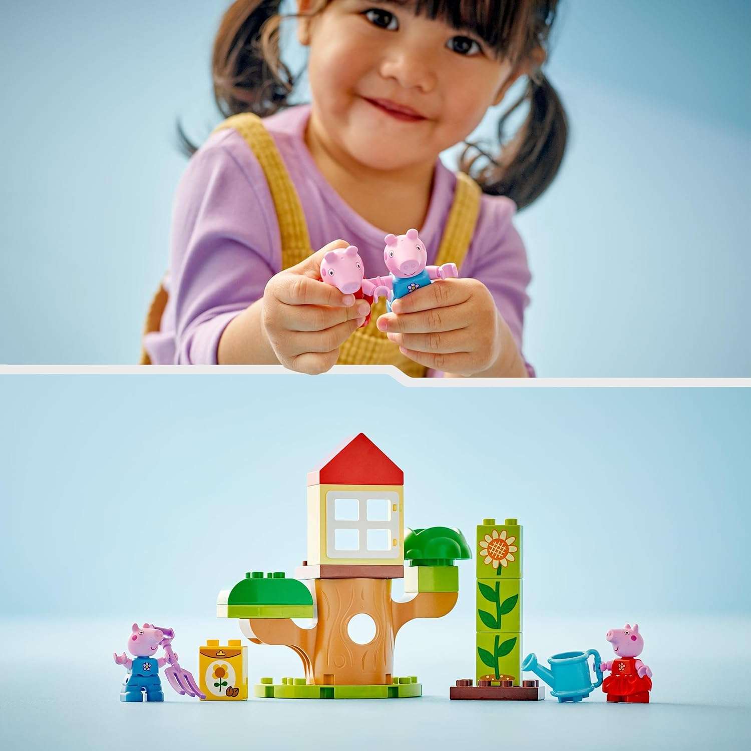 Конструктор LEGO DUPLO Сад Свинки Пеппы 20 дет. - фото 7