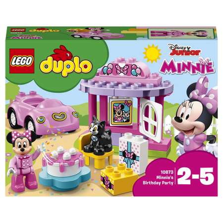Конструктор LEGO DUPLO День рождения Минни блочный