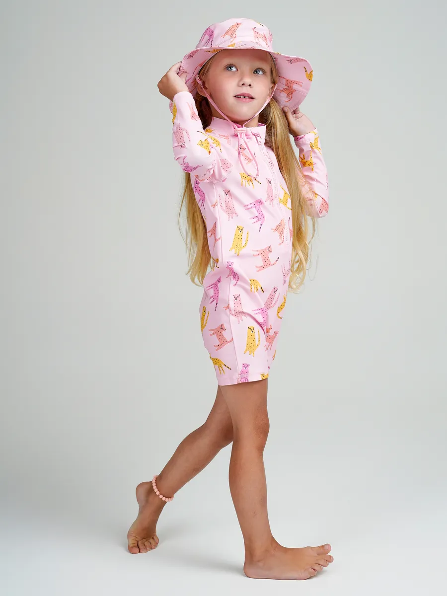 Купальный костюм Mini problems слитШ/pink2 - фото 18