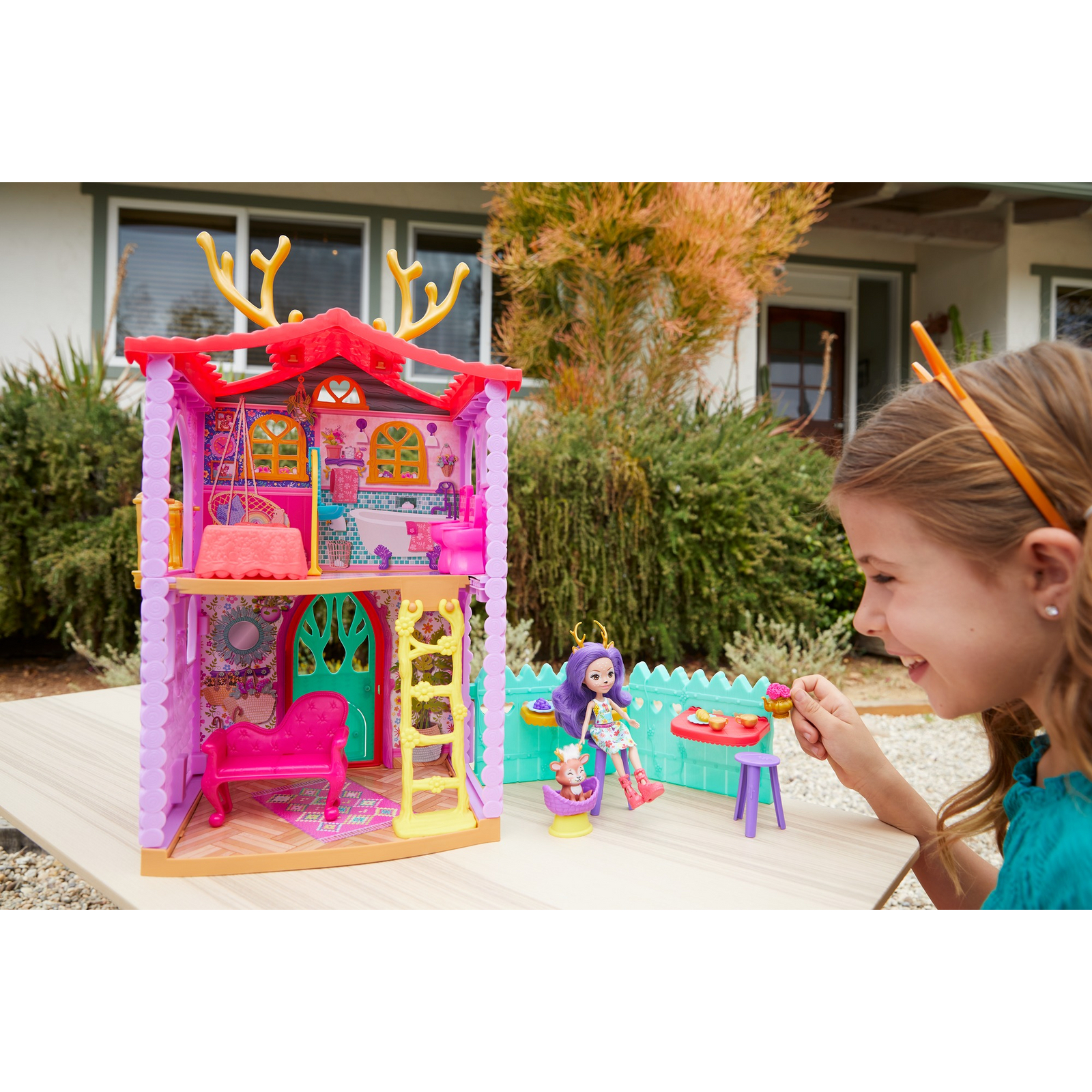 Домик для кукол Enchantimals 53 см GYJ18 - фото 13