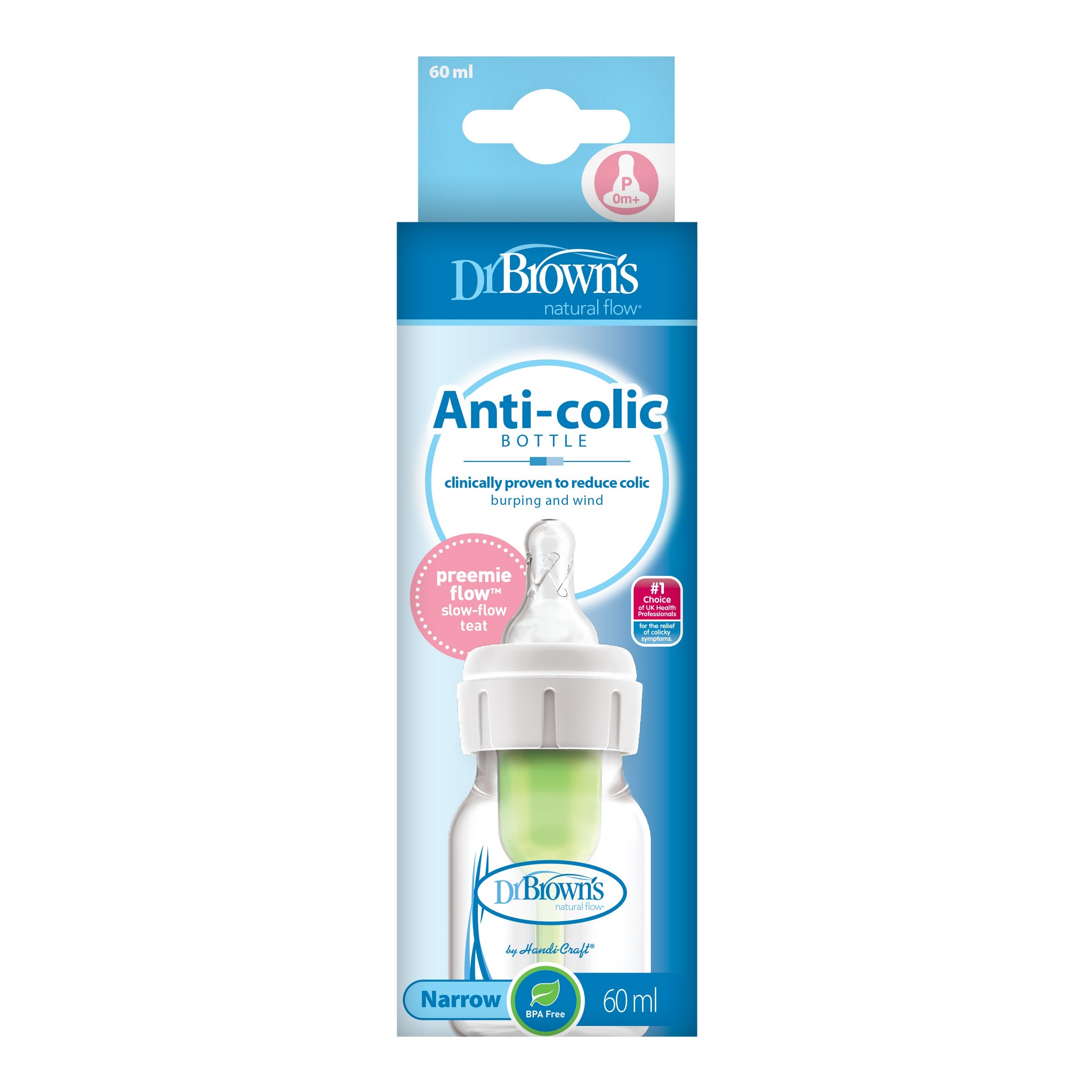 Бутылочка Dr Browns Anti-Colic 60 мл - фото 2