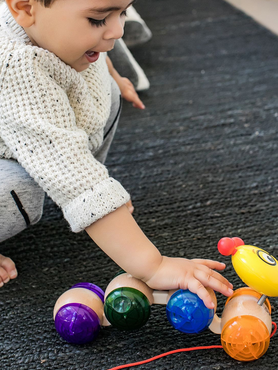 Игрушка Hape каталка Волшебная гусеница - фото 2