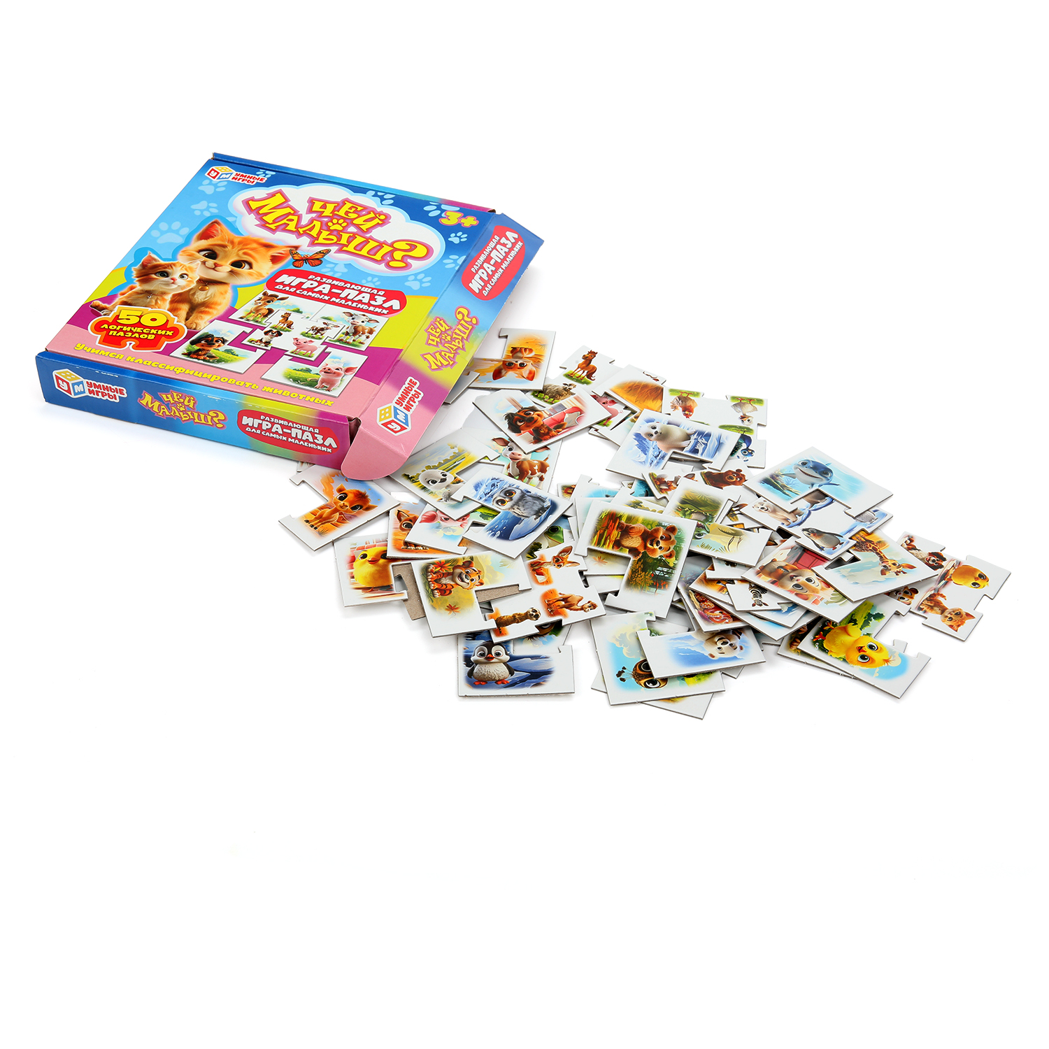 Настольная игра Умные игры Чей малыш - фото 2