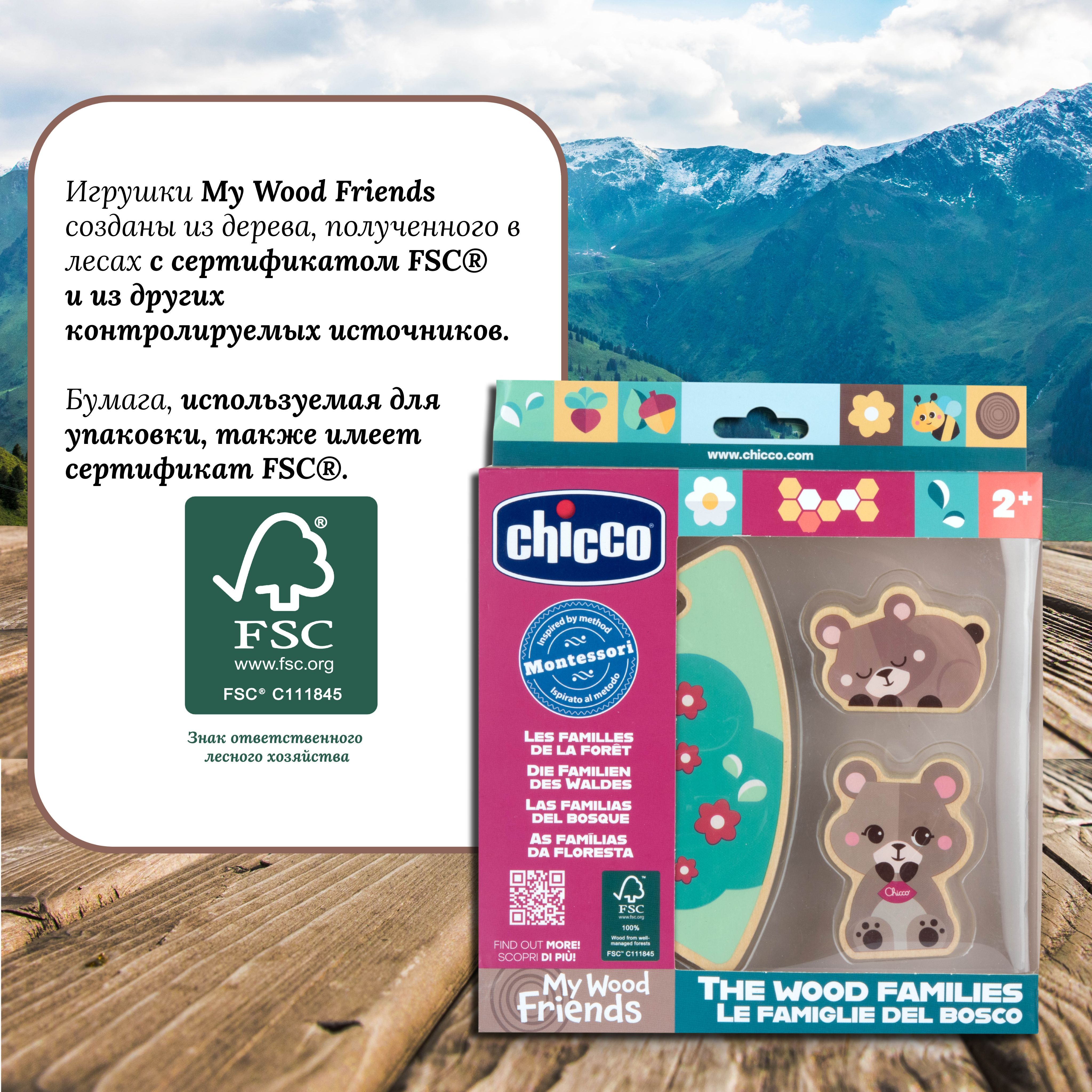 Игрушка Chicco сортер Семья Мишек с мамой - фото 6