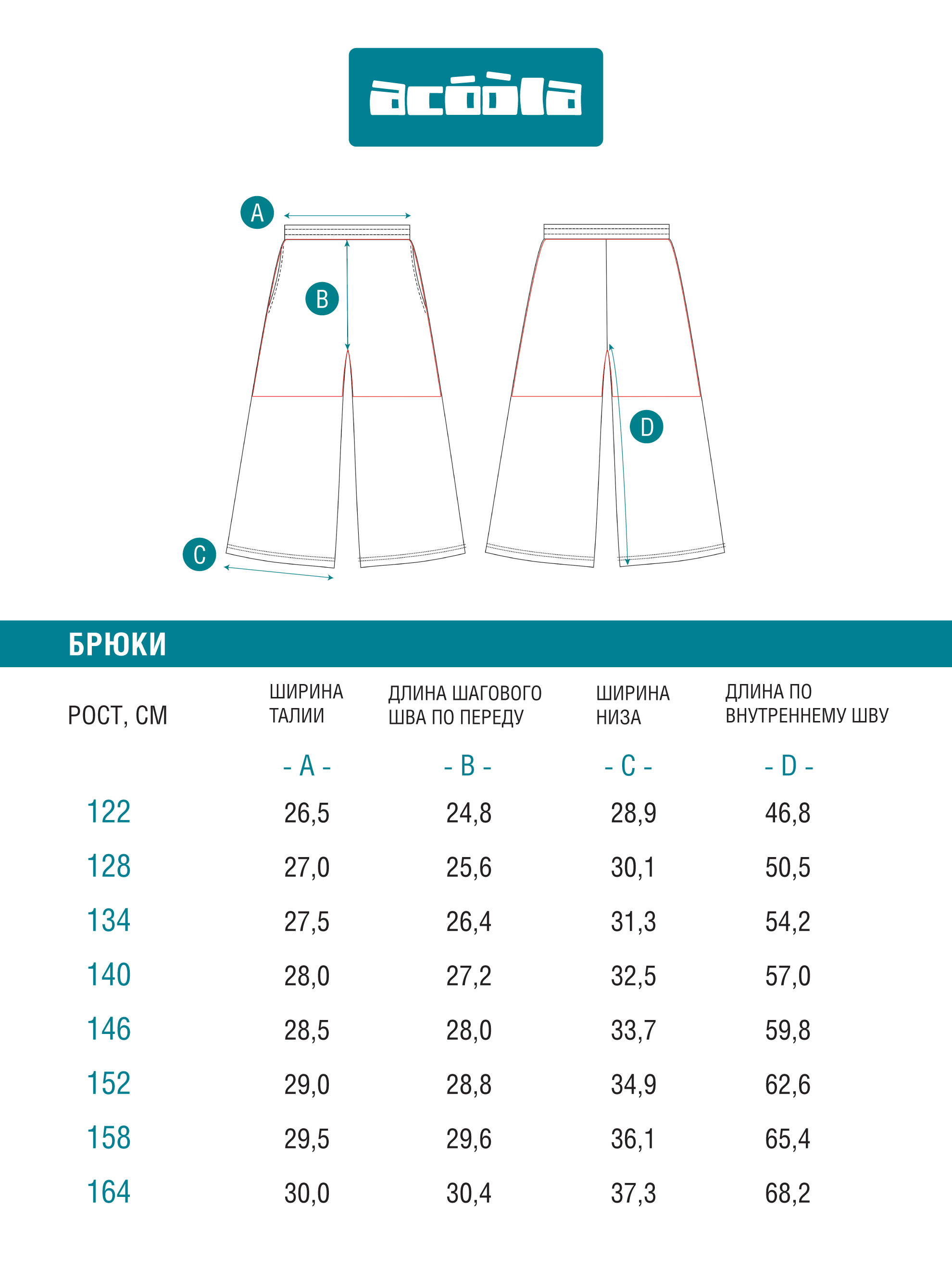 Брюки Acoola 20240160089_0093548 - фото 8