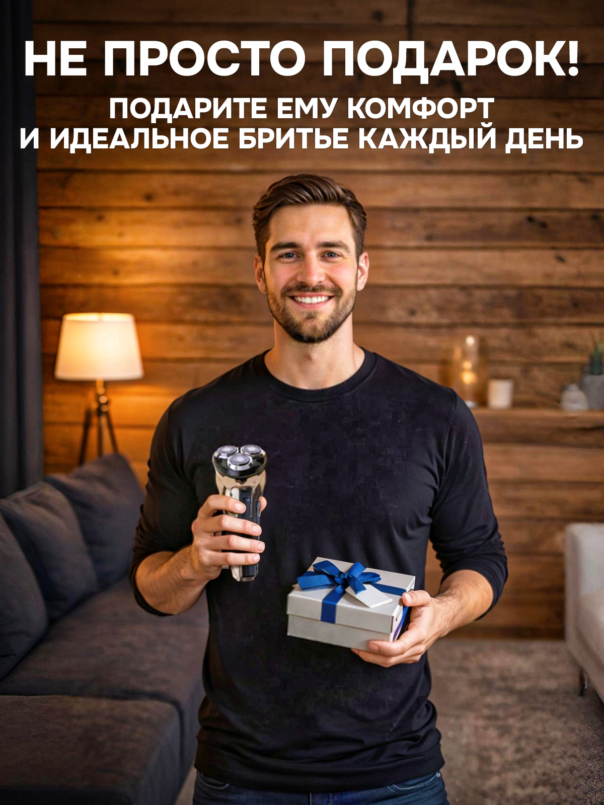 Бритва мужская . Электрическая профессиональная - фото 7